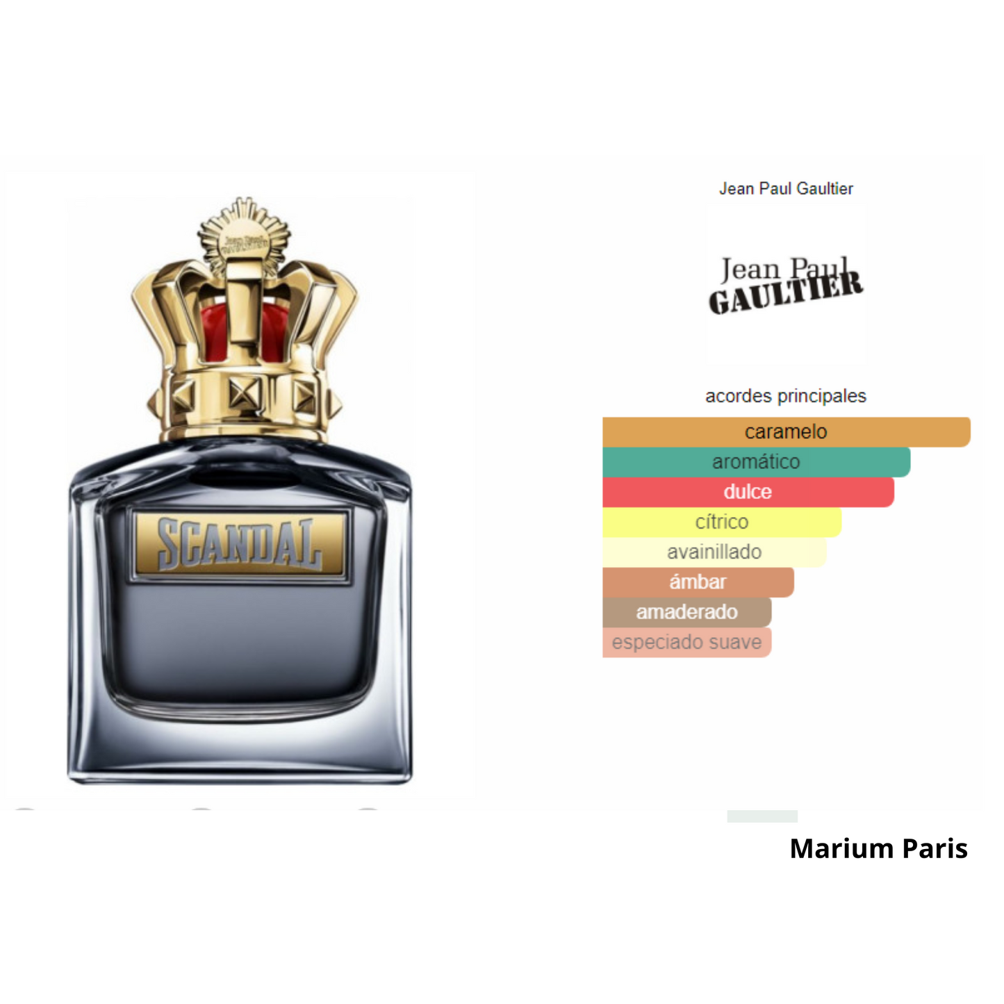 Lleva 3 Fragancias de Lujo al Mejor Precio! Scandal, Le Male Elixir y Creed silver (puedes elegir tus favoritas)