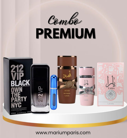 Lleva 3 Fragancias de Lujo al Mejor Precio! Yara de Lattafa, 212 VIP Black  y Asad Bourbon Lattafa